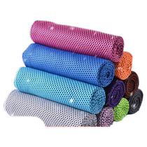Cold-feeling sports towel quick-drying fitness wrist towel sweat-absorbing ice cooling towel portable outdoor running towel absorbing water wiping sweat and cooling