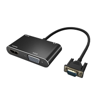 Computer VGA to hdmivga converter interface head dual-screen monitor TV projector same display cable