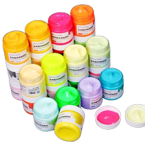 Зеленый Бамбук Macaron Color Series Пропилен Краска Diy Hand-окрашенный Водонепроницаем Sunscreen Not Easy To Fall Color 100ml Wall Drawing Special Stone Plastic Clay Clay Clothes Shoes