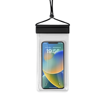 Mobile phone waterproof bag with touch screen swimming outside selling rider hanging neck transparent shooting rain-proof sealing travel adrift HD