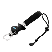 Luya fish clamp set with scale control multi-functional stainless steel fish clamp fish pliers hook binding and hook removal mini