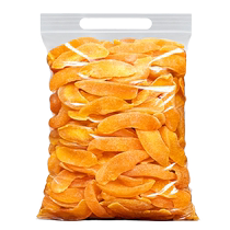 Dried yellow peach 500g ready-to-eat peach meat nostalgic snacks candied yellow peach preserved peach slices bulk snacks dried fruit