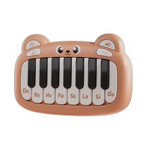 Electronic keyboard childrens toy beginners pocket mini piano can play music keys musical instrument early education for girls