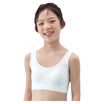 Die Anfen girls second stage underwear junior high school and high school students puberty development period 13 traceless bra girls