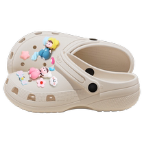 Jialiya Anti-odor Croc Shoes Womens 2024 New Summer Outerwear Anti-Slip Outdoor Beach Cloud Sandals Mens