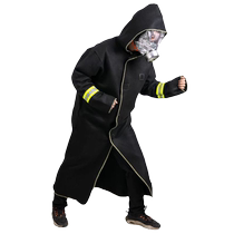 Childrens carbon fiber fire escape clothing special fire extinguishing blanket fire extinguishing cape high-rise escape equipment