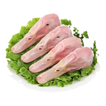 Liuhe duck head raw frozen fresh large duck head spicy duck head dry pot duck head braised duck head 2kg 6kg pack