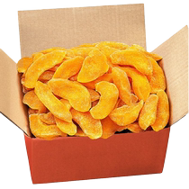 Dried yellow peaches 500g ready-to-eat bag canned peach pulp dried fruit candied fruit dried small peaches nostalgic snacks wholesale