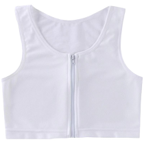 Corset bra big breasts appear small les handsome t super flat body shaping zipper sports vest seamless chest wrapping breast shaping womens thin style