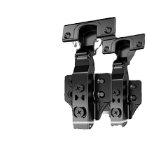 Gönidy hinge hydraulic damping buffer 304 stainless steel closet cabinet door hinge in bend half cover arbitrary stop