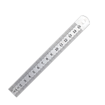 Precision ruler steel ruler 15cm