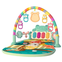 Pedal piano newborn baby fitness stand 0-1 year old boy baby 3-6 months educational girl sixty-one toy