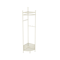 Household thickened indoor multi-functional clothes rack that does not take up space floor-standing bedroom small room corner coat rack
