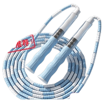 Bamboo skipping rope for childrens elementary school special kindergarten beginner 6-year-old primary school student 3-year-old child racing rope toddler rope