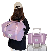 Backpack can be expanded new style can be used as a trolley case lightweight and fashionable travel backpack high-end travel bag maternity bag