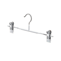 Pants rack trousers clip clothes hanger trousers special artifact household seamless non-slip jk hanging clothes stainless steel skirt clip for drying