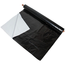 Import black-and-white film greenhouse film impermeable water reflective insulating sun protection cooling cultivation cultivation thickened No-drop greenhouse film