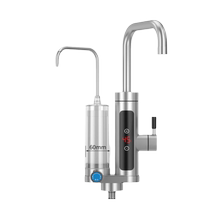 Domestic electric heating tap water purifier instant hot and cold dual-use thermostatic water heater Quick-hot kitchen installation
