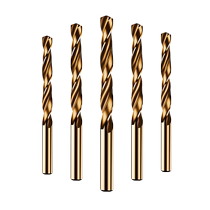 Cobalt-containing twist drill bit for drilling stainless steel iron hand electric drill rotor special alloy straight handle 1-14mm set for woodworking