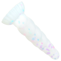 Luminous Crystal Twist Anal Plug Manual Soft Anal Expansion Masturbation Toy Back Yard Sex Flirting Penis Adult Products