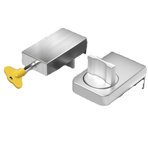 Window lock aluminum alloy buckle fixed limiter screen window plastic steel door and window sliding window child protection safety