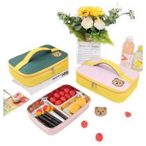 Lunch box bag insulated lunch box handbag lunch bag with rice waterproof and oil-proof thickened aluminum foil bag for primary school students and children