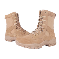 Summer combat training boots new brown combat boots outdoor high top training boots desert boots high rubber wear-resistant