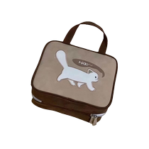 Cosmetic Bag Womens Large Capacity Travel Portable High-end Internet Celebrity 2024 New Waterproof Washing Storage Bag Cosmetic Brush