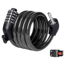 Bicycle password lock shear-resistant mountain bike chain electric lock disc brake lock bicycle lock portable battery car lock