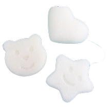 Baby bath sponge konjac puff cotton childrens bath artifact household baby bath ball newborn face wash puff