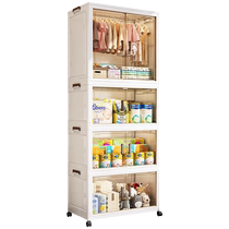 Wardrobe bedroom household clothes storage cabinet folding baby and children storage small wardrobe rental room simple assembly