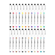 Color hooking pen hand painted needle tube pen suit water-based hooking pen extremely fine student with drawing paintbrush drawing pen Comic Brush Sketching Pen Sketching pen Waterproof not falling out of color Fine art Private