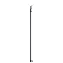 Retractable clothes pole thick stainless steel clothes drying fork household clothes drying support dormitory clothing store hanging clothes rod balcony