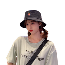 Jiao Xias same style vegetable villain fisherman hat 7 colors new fisherman hat showing face sun protection sunshade anti-UV basin hat