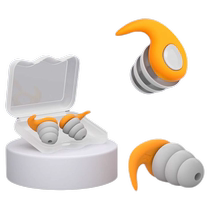 Silicone earplugs for sleep super soundproof anti-noise anti-snoring silent artifact noise reduction noise reduction