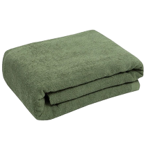 Полотенца для волос Джун зелёное полотенце одеяло Летний огонь Голубые одеяла Одинокая армейская зеленая
