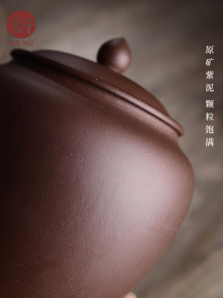 Macros in yixing purple sand tea pot large manual pu - erh tea storage tanks seal up POTS tea urn