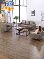 Sofa da văn phòng sofa văn phòng kết hợp bàn cà phê tủ đựng tài liệu văn phòng