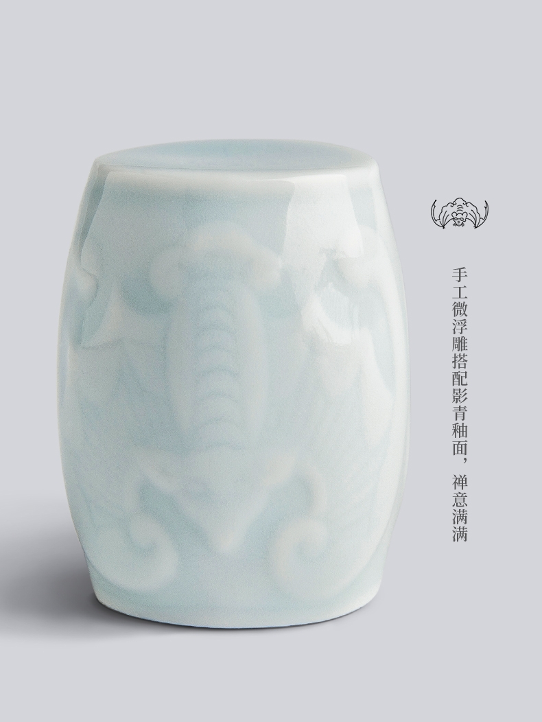 The blessing to day yi ceramic cover set it cover support lid support pure manual kung fu tea accessories
