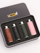 France bic bic Set da J3 Dùng một lần mài nhẹ Sáng tạo Gửi cho bạn trai Quà tặng ròng rọc - Bật lửa