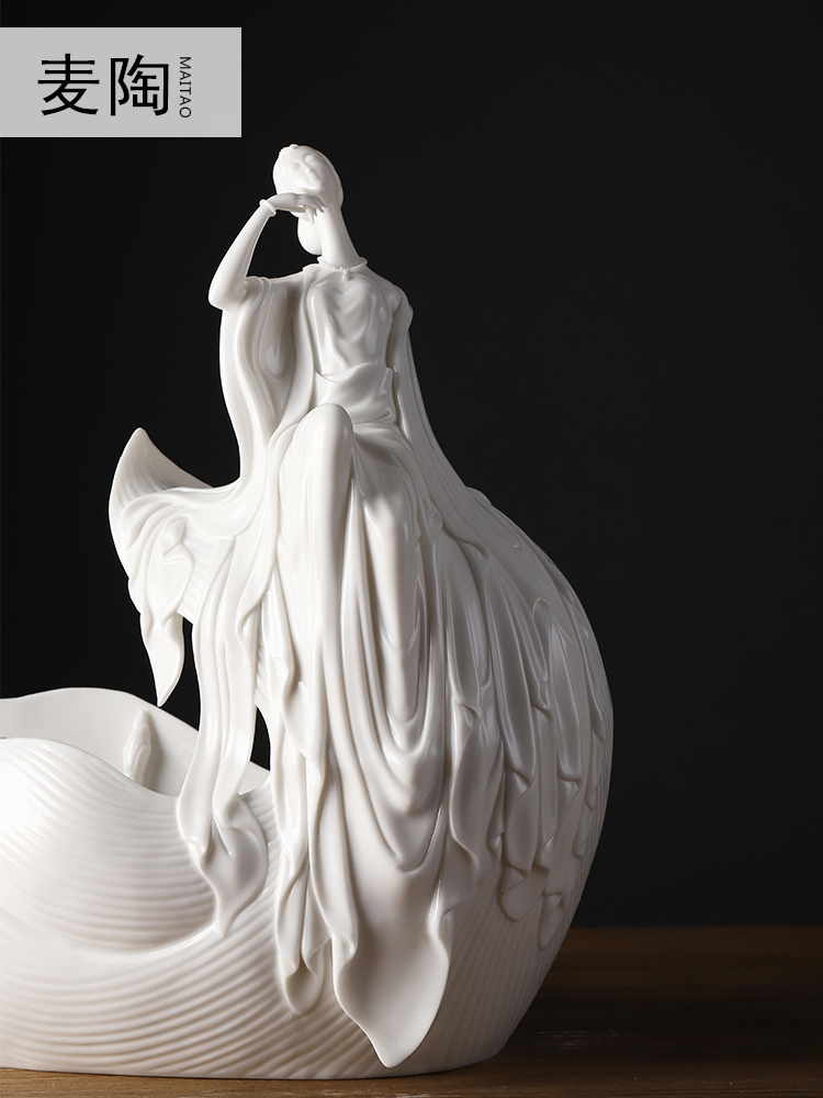 MaiTao dehua porcelain its art crafts collection guanyin home furnishing articles creative craft gifts