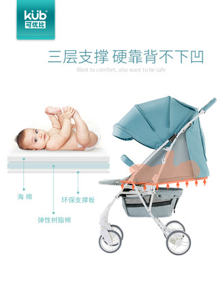 宝妈评测下可优比婴儿推车怎么样?使用说说可优比婴儿推车好不好?