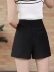 Quần short voan ống rộng nữ mùa hè 2019 mới đơn giản, eo cao cao Một chiếc quần giản dị phiên bản Hàn Quốc mặc quần nóng - Quần short