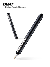 Ручка перьевая lamy钢笔 焦点3亮黑色旋转出笔 德国凌美dialog系列14k金尖