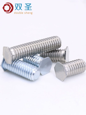 vít thạch cao Shuangsheng 304 thép không gỉ lục giác áp lực tán đinh vít thép carbon mạ kẽm lục giác áp lực tán đinh ốc vít M4M5M6 vít thạch cao vít đuôi cá Đinh, vít