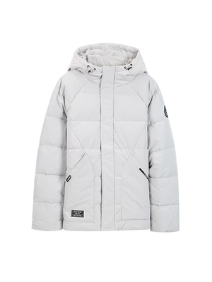 A21 trùm đầu cotton nam dày mùa đông nam rắn màu ngắn áo khoác cotton xu hướng dịch vụ bánh mì - Bông áo khoác dạ nam Bông