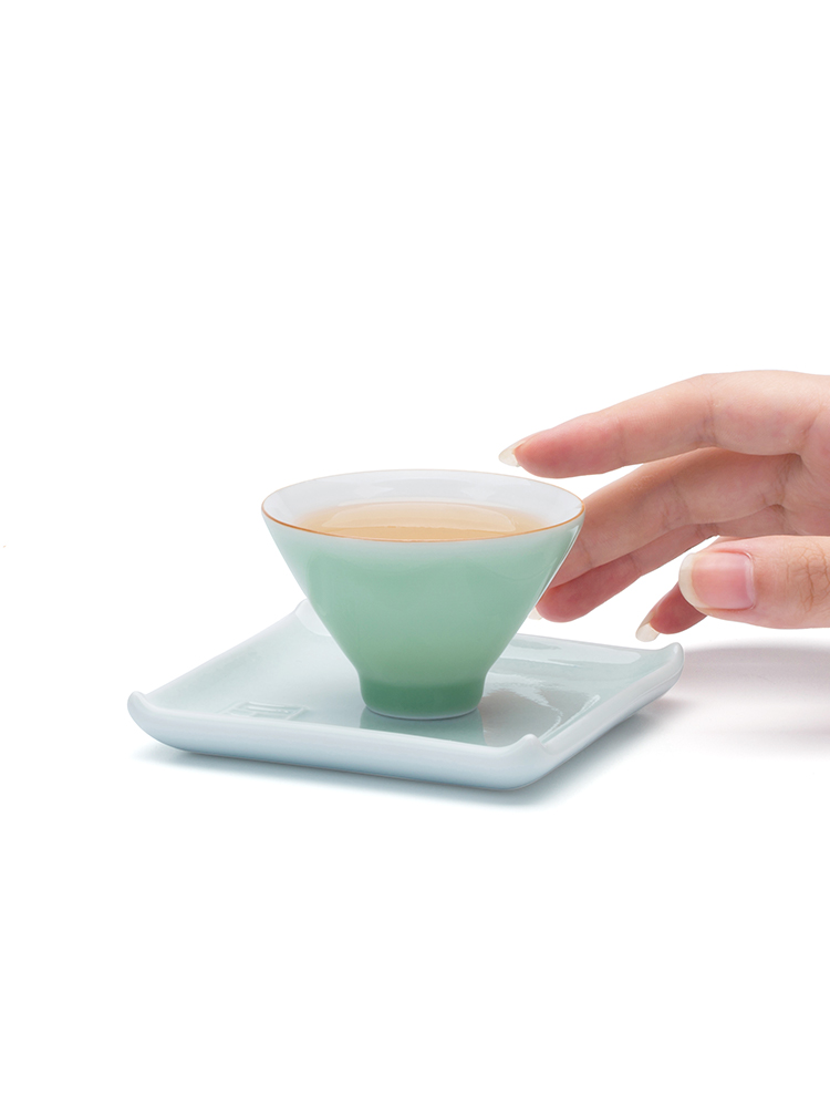 Ceramic cups large individual market metrix against the single cup sample tea cup hot kung fu suit to build small tea light Ceramic bowl