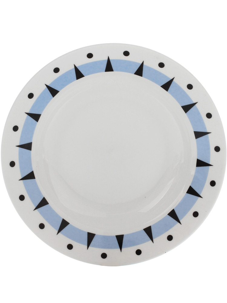 Geometric creative ceramic tableware express it in western dessert dish dish soup plate plate plate job sheet is tasted suit household use