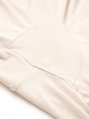 Quần cạp chun mùa thu quần đơn mảnh modal cotton len quần mỏng đường kẻ quần mỏng phần ấm quần cao eo XL - Quần nóng lên quần áo giữ nhiệt nữ đẹp Quần nóng lên
