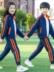Quần áo sân vườn mẫu giáo mùa xuân và mùa thu quần áo thể thao trẻ em phù hợp với đồng phục tiểu học đồng phục giáo viên quần áo hai hoặc ba bộ - Đồng phục trường học / tùy chỉnh thực hiện quần thể thao mùa hè siêu mỏng cho bé Đồng phục trường học / tùy chỉnh thực hiện